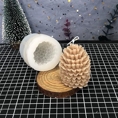 Miniatura 6 de Christmas Pine Cone Molds Epoxy Resin Casting Molds Silicone Making DIY Festival Craft Making Home Decor Bubble Molds for Making Taper Molds for