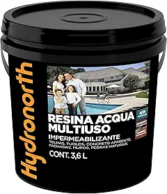 RESINA MULTIUSO ACQUA INCOLOR POTE 900 ML - HYDRONORTH