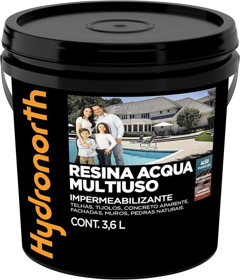 RESINA MULTIUSO ACQUA FOSCA INCOLOR GALAO 3,6 L - HYDRONORTH