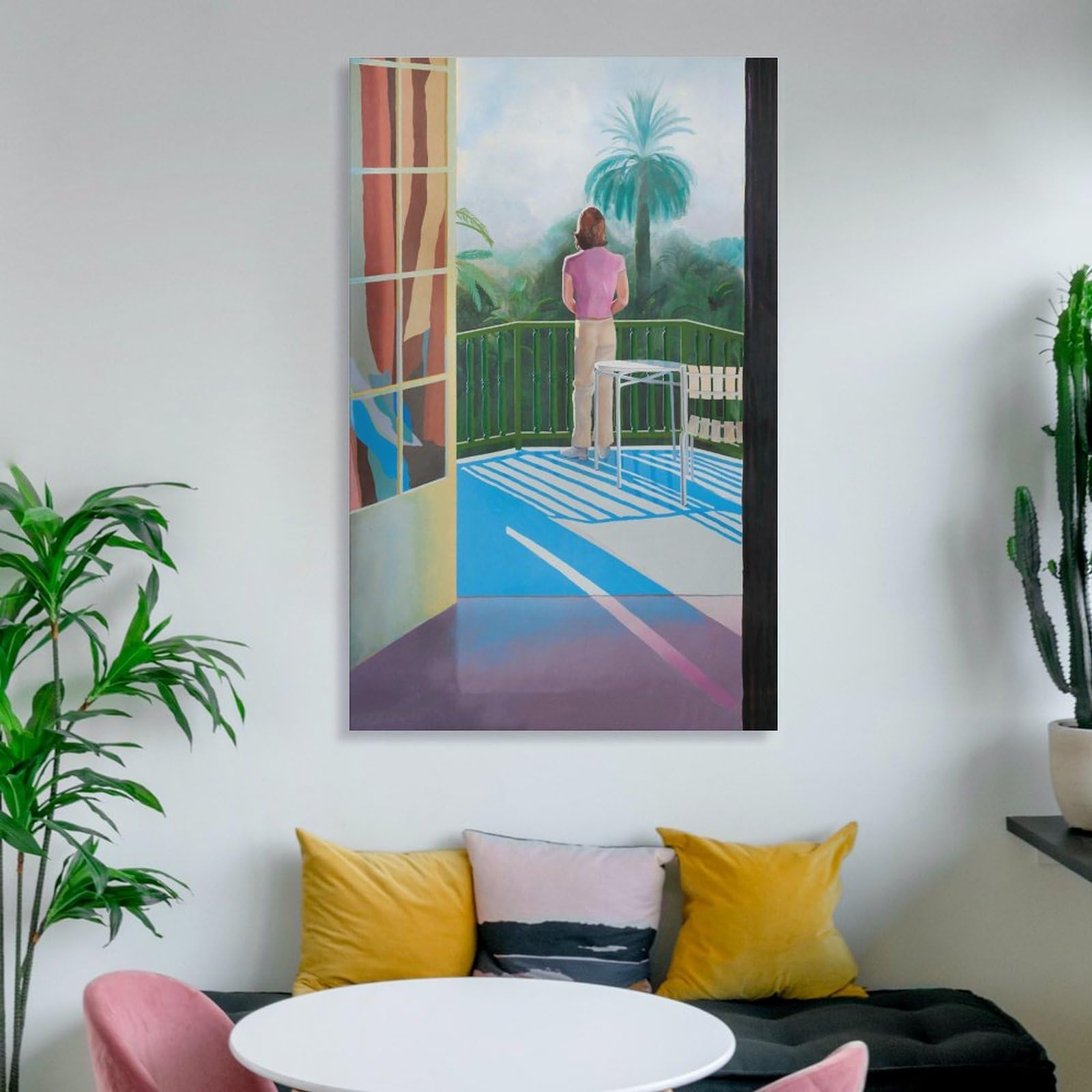 Amazon.co.jp: David Hockneyデイヴィッド・ホックニー絵画 花ポスター