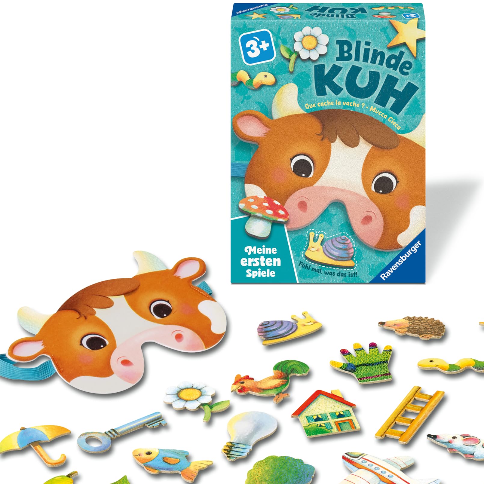 Ravensburger 12010005 Blinde Kuh - Meine ersten Spiele: Kinderspiel, Spiele ab 3 Jahren, für 1-4 Spieler, Geschenk für Mädchen oder Junge