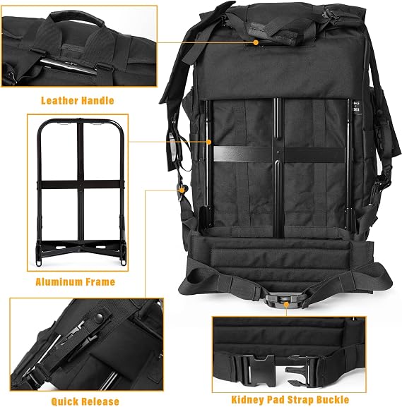 MT Military Alice Pack Large Army Survival Combat ALICE Rucksack 55L