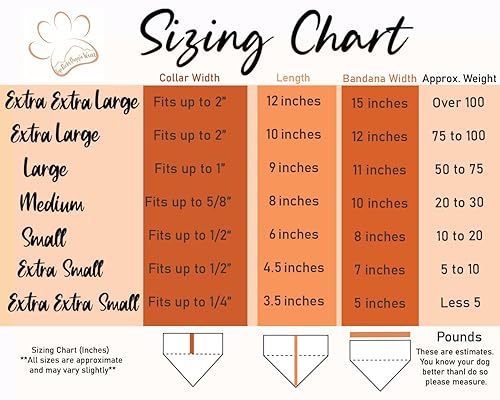 Miniatura 2 de Sea Shells Over the Collar Dog Bandana That Slips onto Their Existing Collar Size (X-Small)