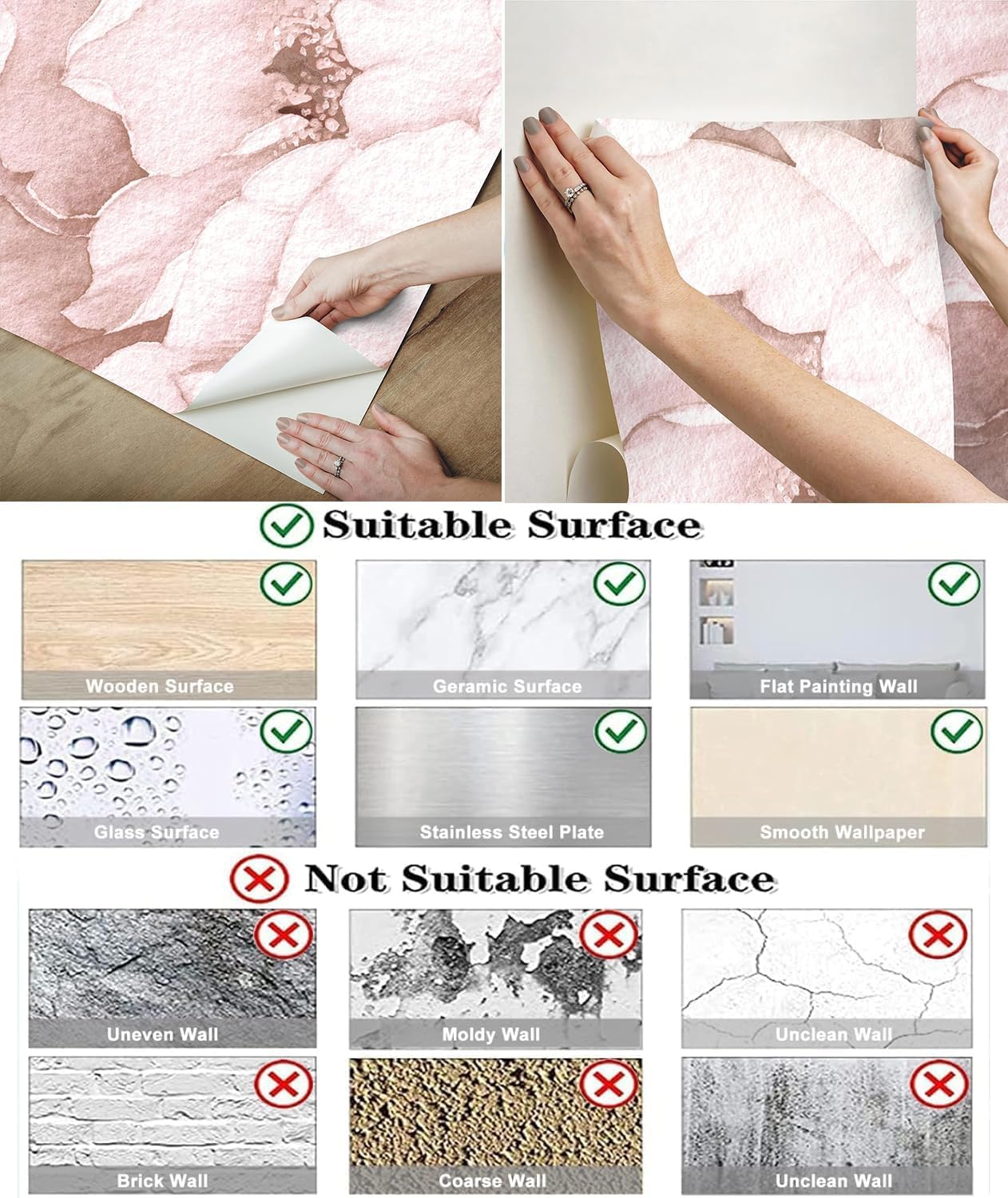 Papier Peint Adhésif 3D Kay – Effet Pelouse Aquarelle, Autocollant Mural