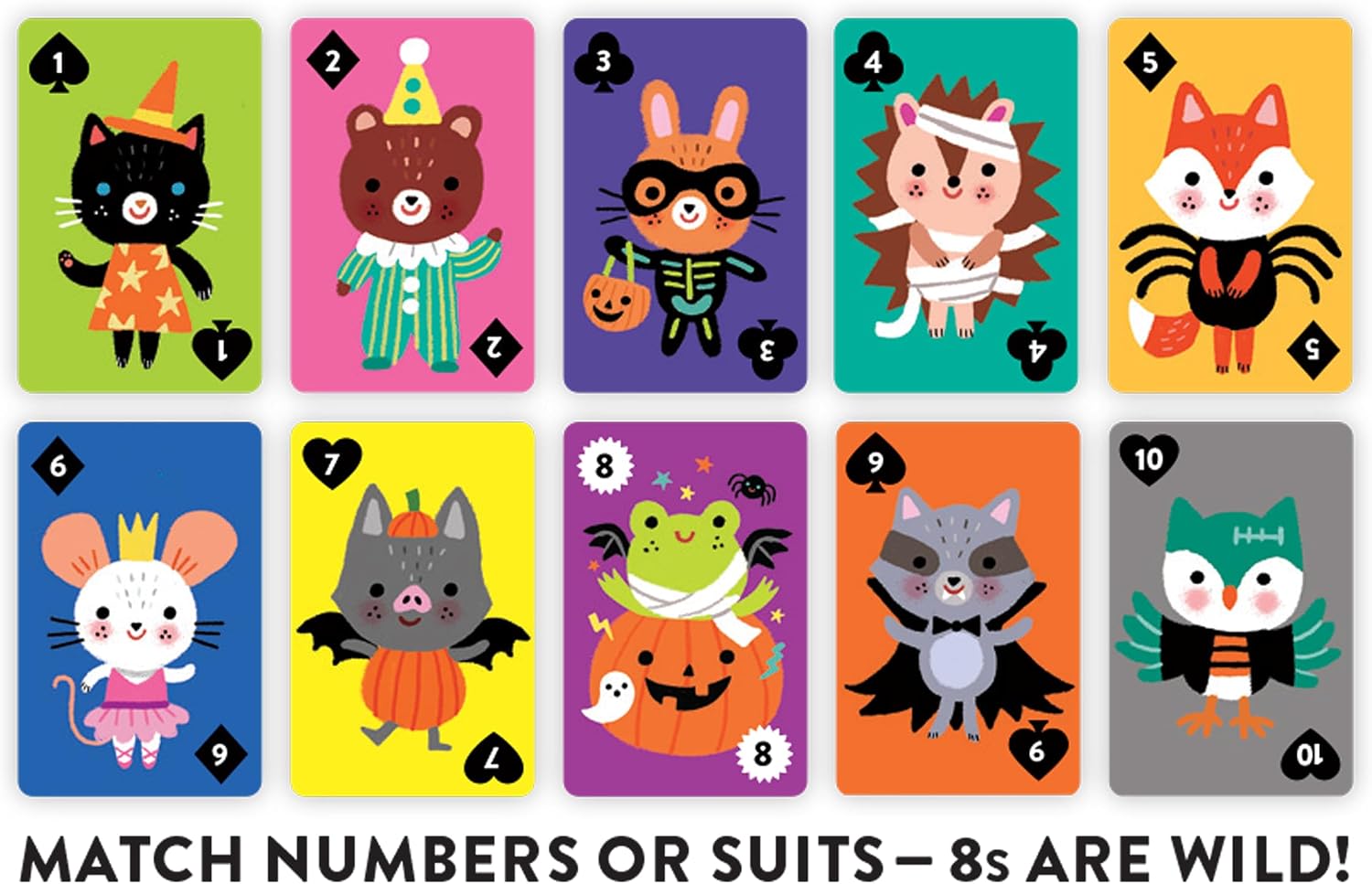 Mudpuppy - Spooky 8s! Card Games for Kids image 4