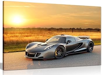 Amazon.co.jp: ヘネシー ヴェノム Gt スーパー カー キャンバス