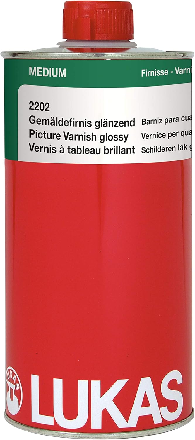 Lukas Artist Fast Drying Oil Painting Medium Professional for Glazing - 1 Liter