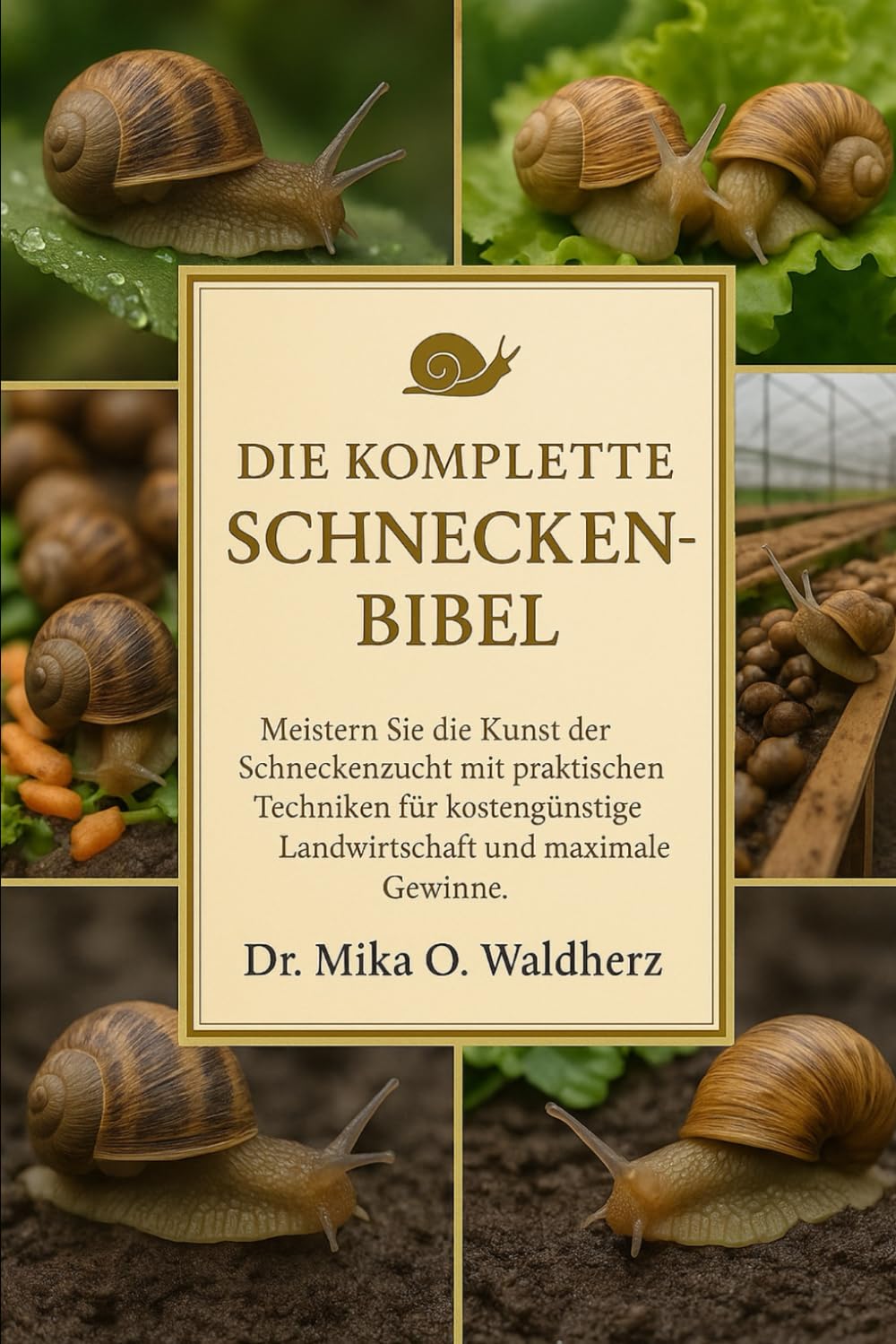 DIE KOMPLETTE SCHNECKENBIBEL: Meistern Sie die Kunst der Schneckenzucht mit praktischen Techniken für kostengünstige Landwirtschaft und maximale Gewinne.