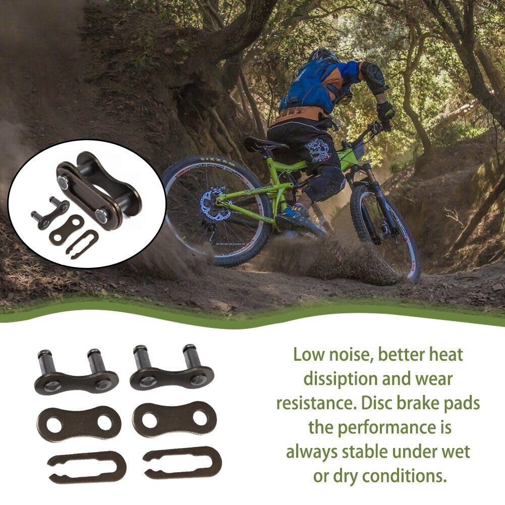 Lehuy2536gh Spare Part 20x Bicycle Chain Master Link Joint Contor Single Speed Quick-Clip KIT