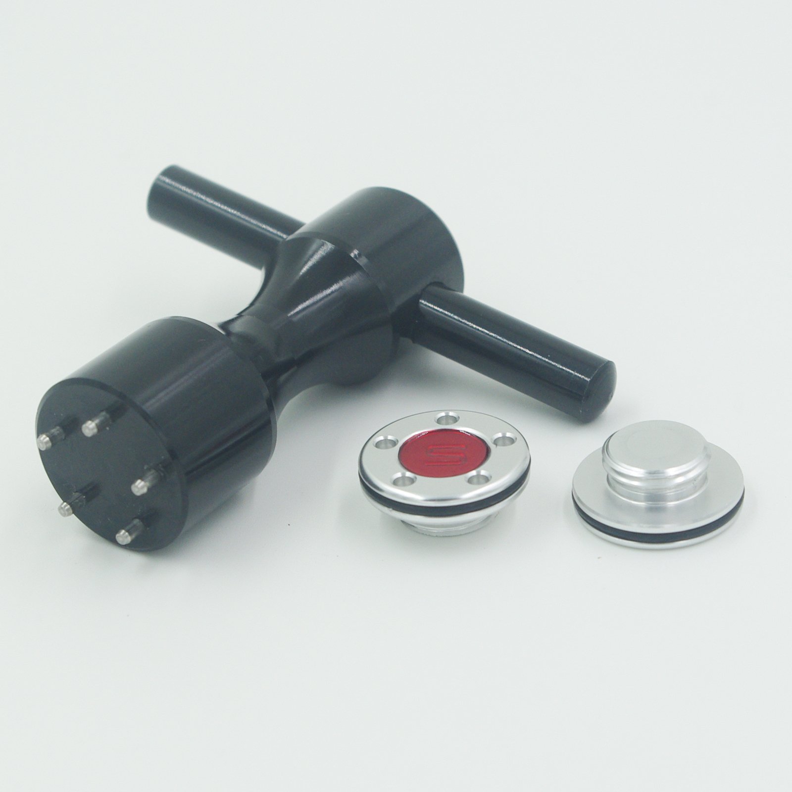 U-nique 2 of 5g Red Golf Weight for Scotty Cameron Fastback & Squareback Putter (5 GR)+ Wrench (Black)
