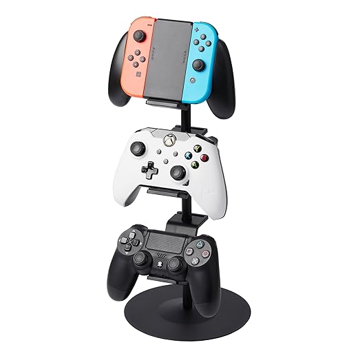 Yamazaki 5089 SMART Controller-Halterung, schwarz, Stahl/ABS Harz/Silikon, Minimalistisches Design