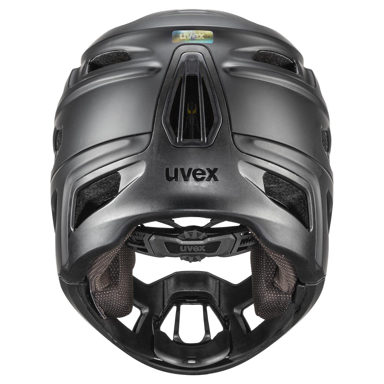 uvex revolt - extrem leichter MTB-Helm für Damen und Herren - individuelle Größenanpassung - optimierte Belüftung - all black matt - 57-61 cm
