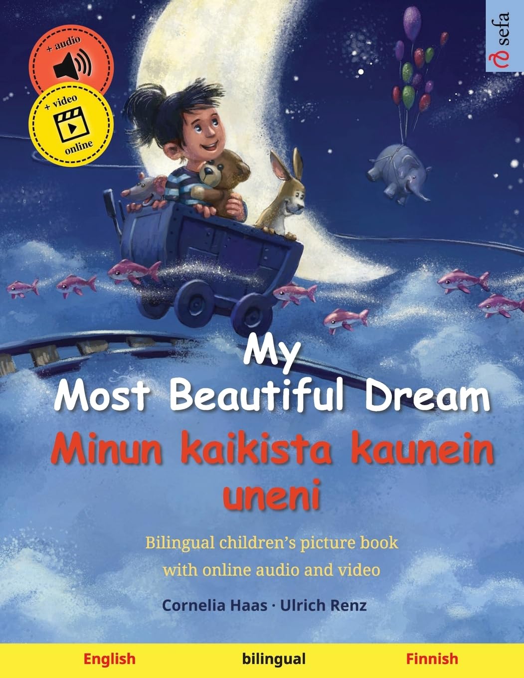 My Most Beautiful Dream – Minun kaikista kaunein uneni (English – Finnish): Bilingual children's picture book,, with audiobook for download: Bilingual ... Bilingual Picture Books – English / Finnish)