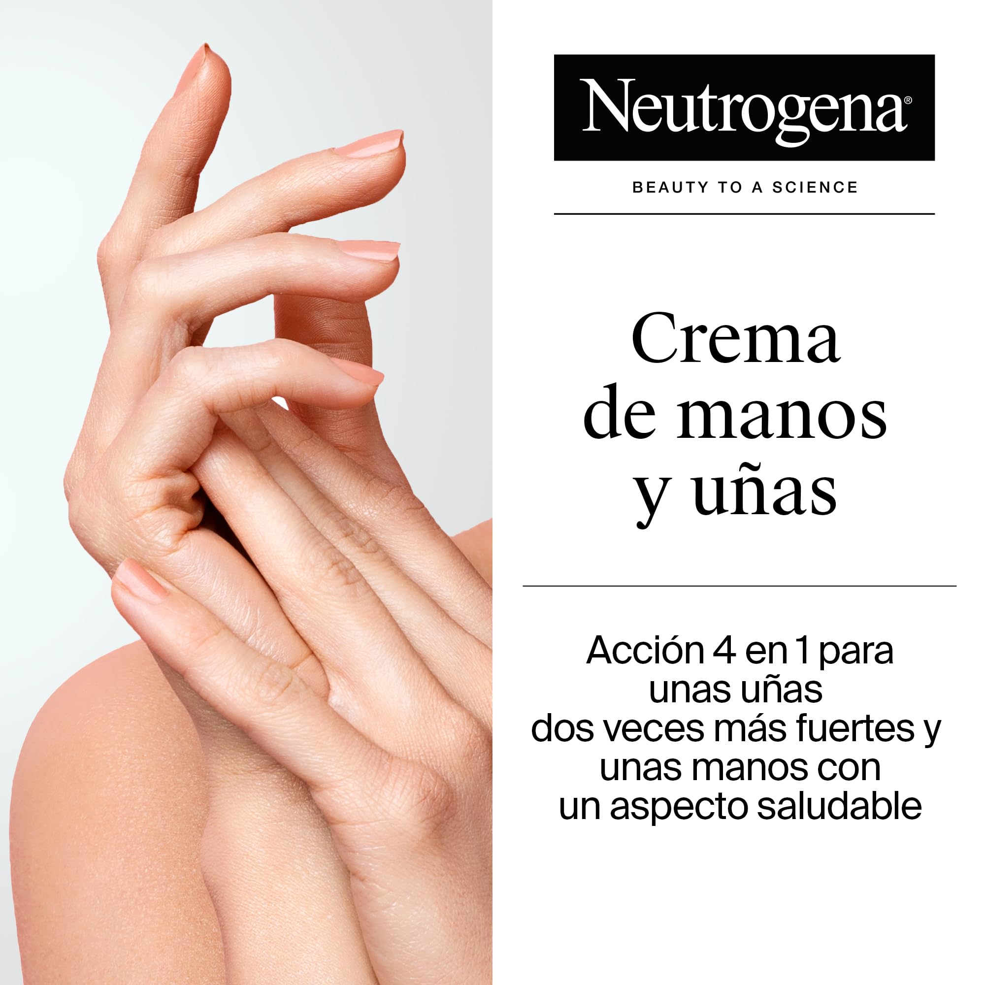 Neutrogena Fórmula Noruega Hand & Nail Crema de Manos y Uñas 75 ml reparadora con pantenol