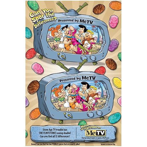 Vista 33 de Post Cereal de desayuno de Pebbles de cacao, sin gluten, cereales de arroz crujiente con sabor a cacao, aperitivos para el desayuno, 19.5 onzas