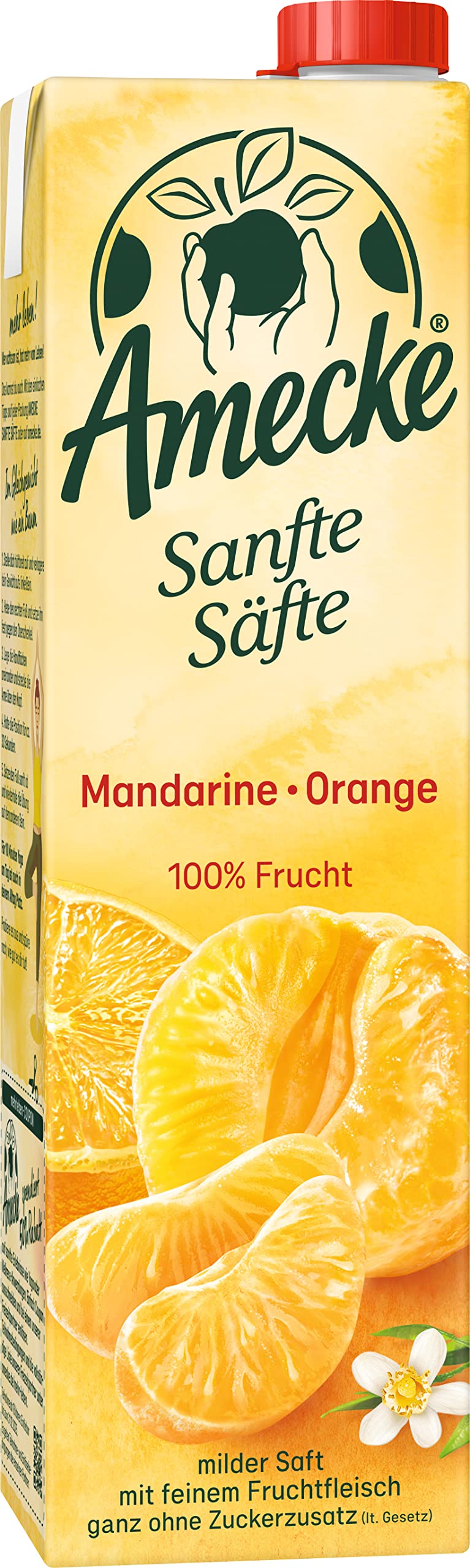 amecke 's suave Zumos Mandarin Naranja, 6 pack (6 x Paquete de 1 L)