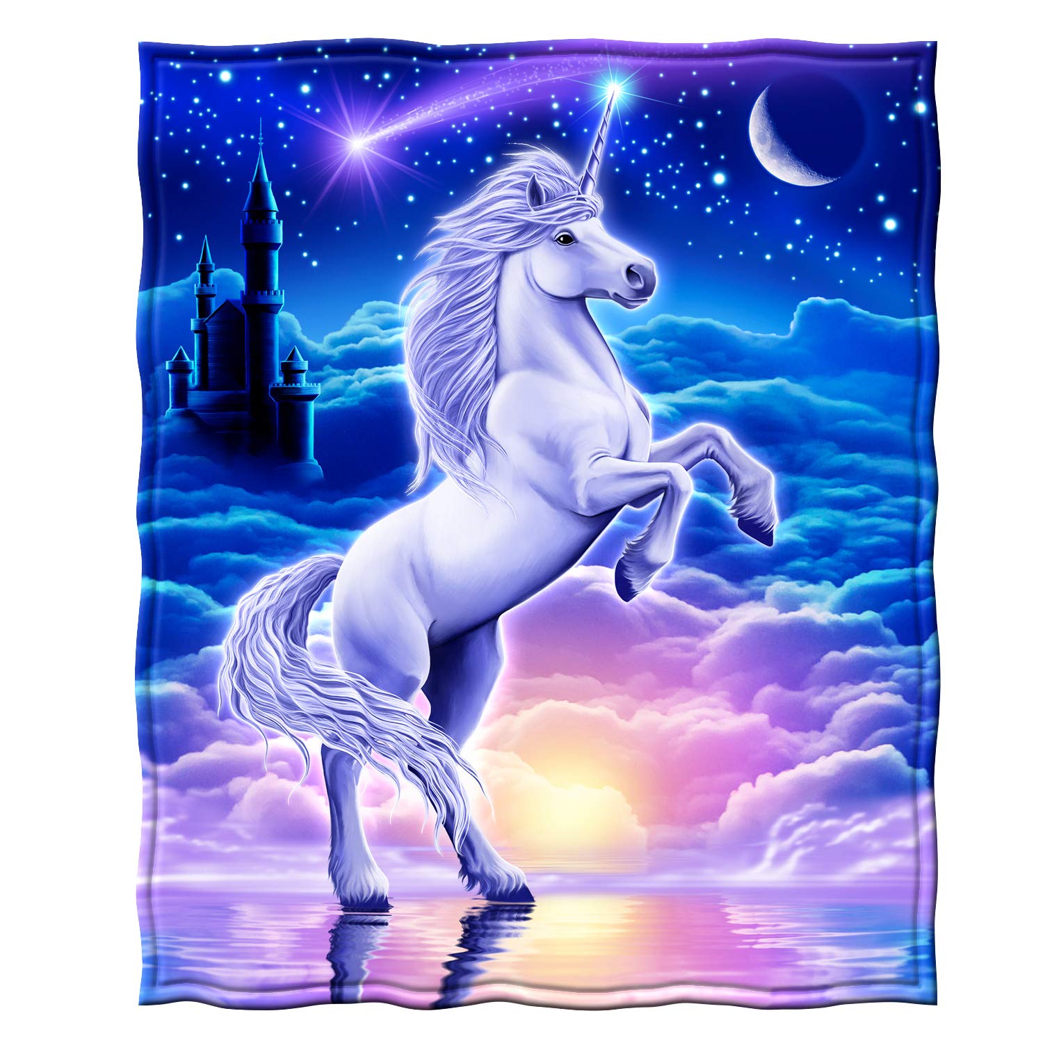 unicorn blanket kmart