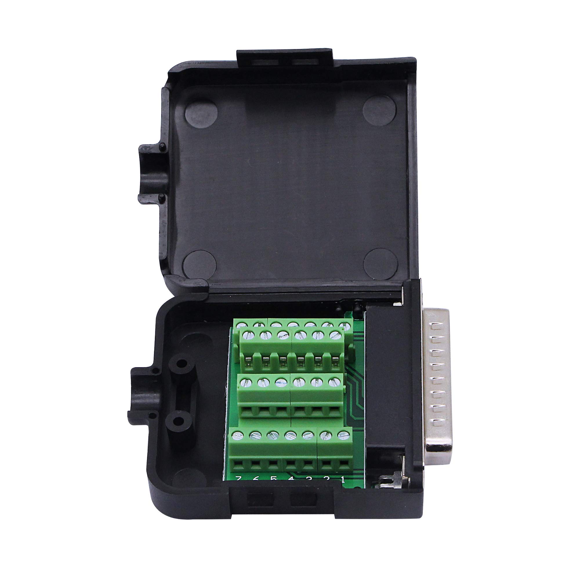 CERRXIAN - Adattatore DB25, interfaccia seriale RS-232, connettore DB25 (maschio)