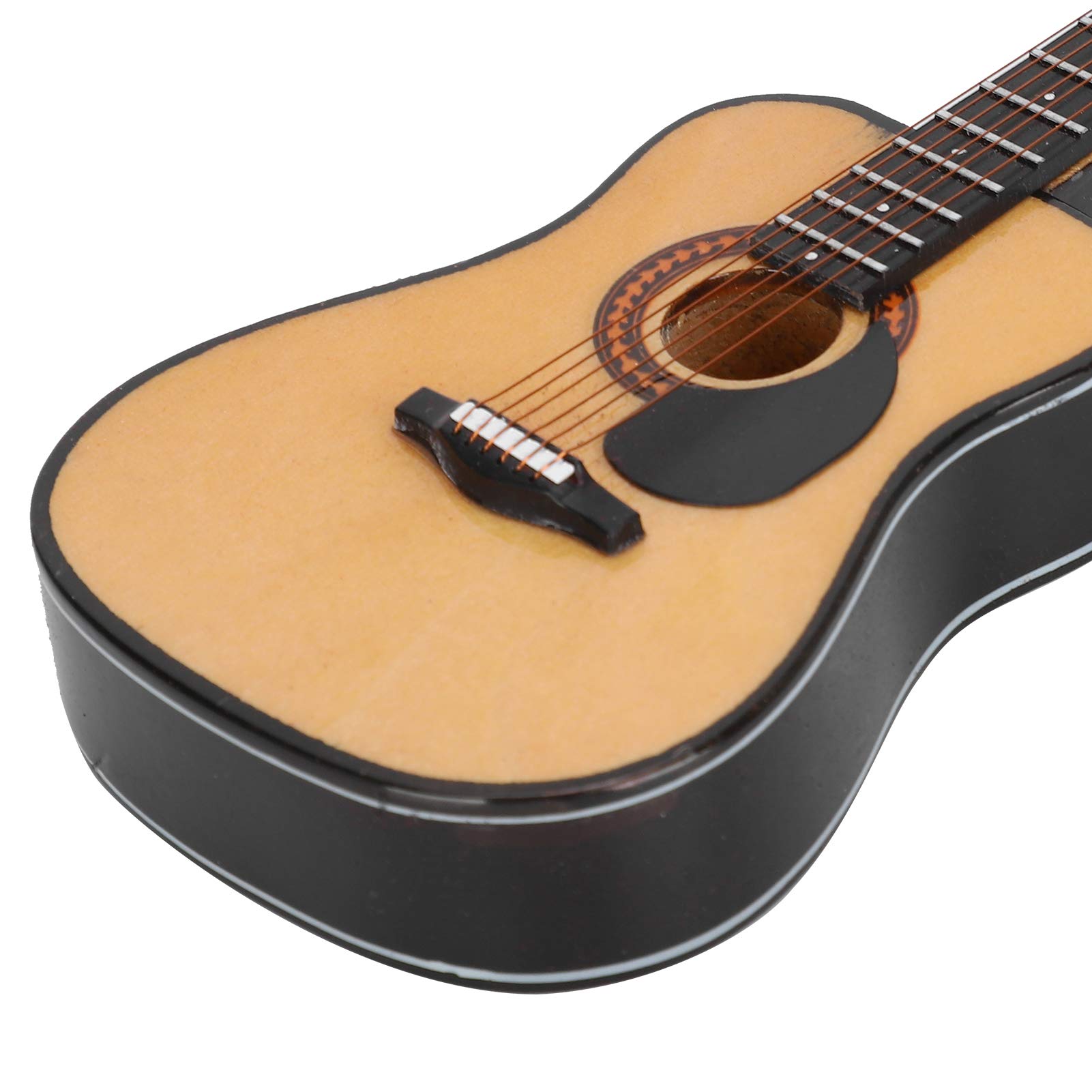 Modelo de Guitarra en Miniatura de 20 cm, para Amantes de la música para Decoración de Modelos Decoración de Oficina en Casa