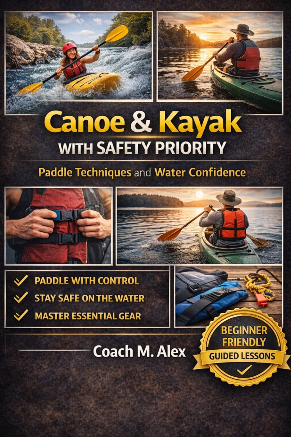 Canoe & Kayak with Safety Priority: Paddle Techniques and Water Confidence