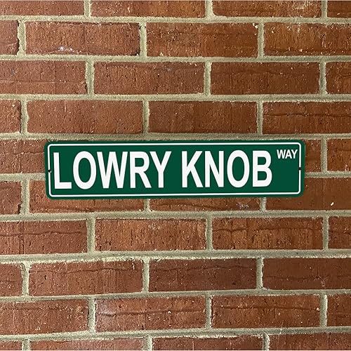 Vista 335 de Ohio Mountains Pick Your Mountain Compatible/repuesto para Ballards Hill United States Mountain Aluminio Metal Tin Street Sign Style decoración