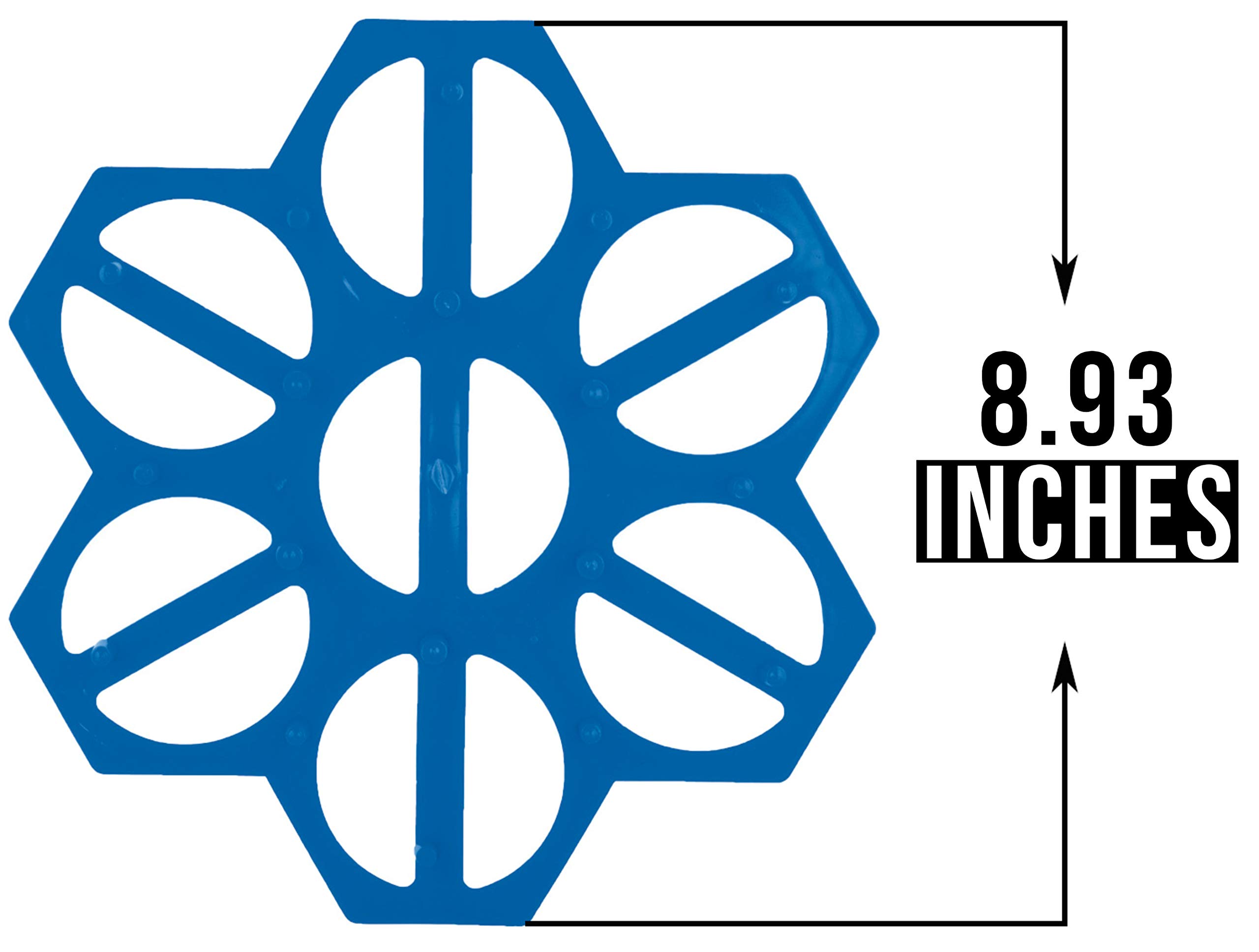 Russian Ravioli Dumplings Plastic Mold - Pack of 2 - Pelimeni Dumpling Large Molds - Meat Pelmeni Maker