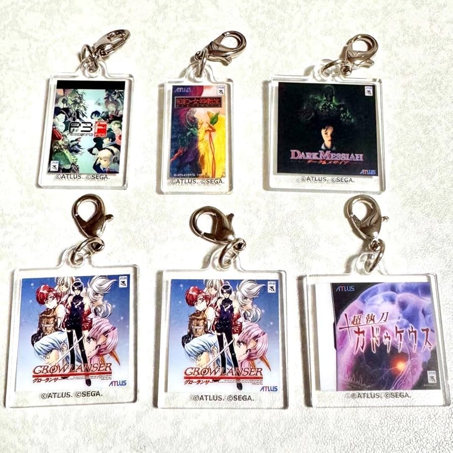 アトラス アクリルチャーム アトラスフェス パッケージ風アクリルチャーム 女神転生関連 まとめ