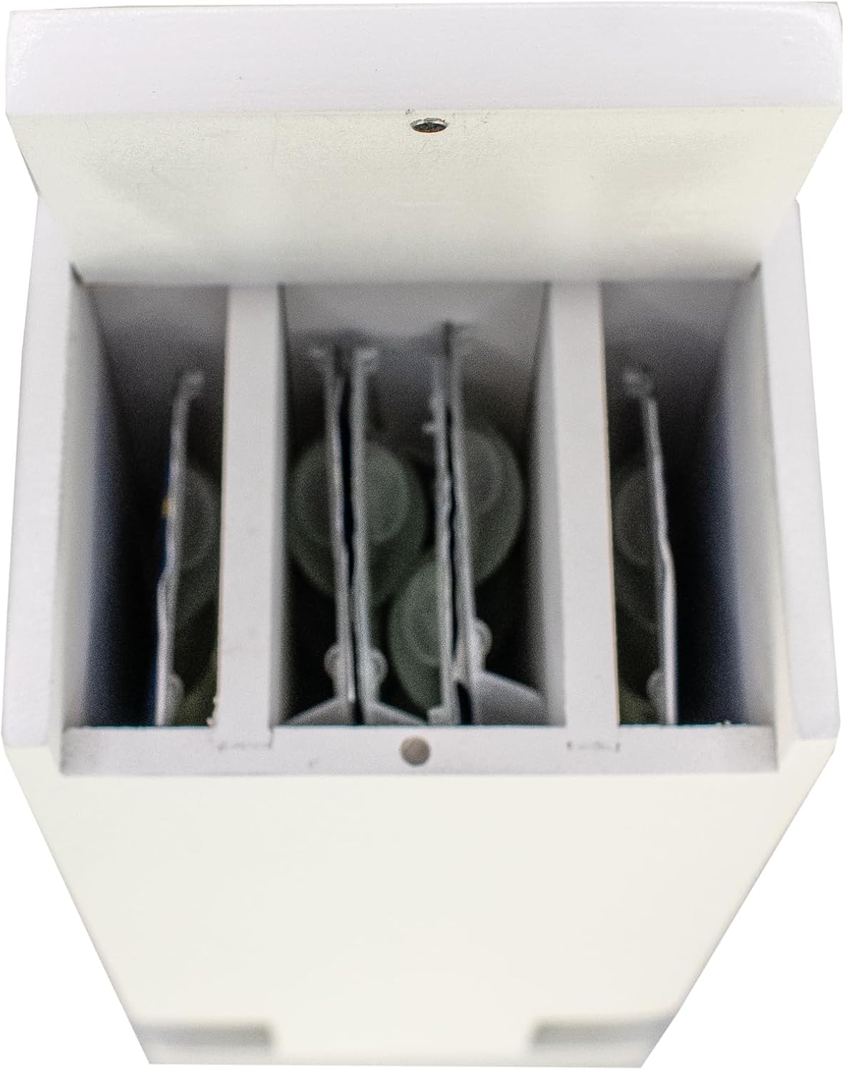 DailyLens Travel Daily Contact Lens Organizer, Dispenser, & Storage (Bamboo) - Hangs Up Easily - Universal for All Brands - Organizer for contact lens dispenser (Mini - White Bamboo) - Image 3