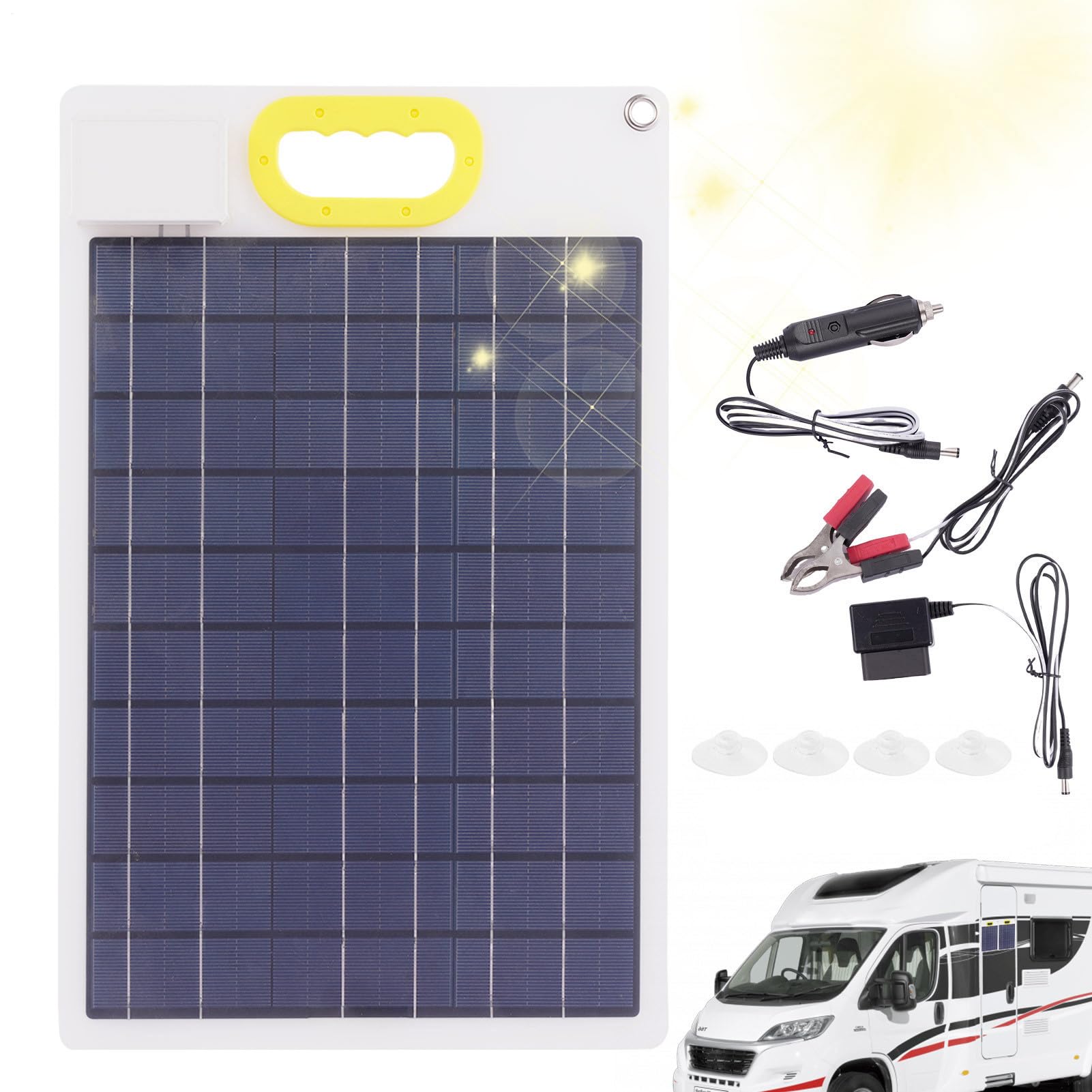 Caricabatteria solare di manutenzione - Caricabatteria per auto da 30 W