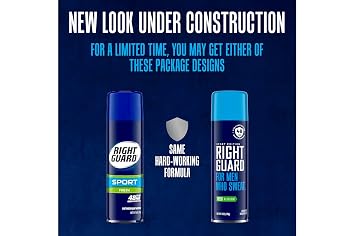 Right Guard Antiperspirant Spray, Sport Fresh 6 oz(Pack Of 6)