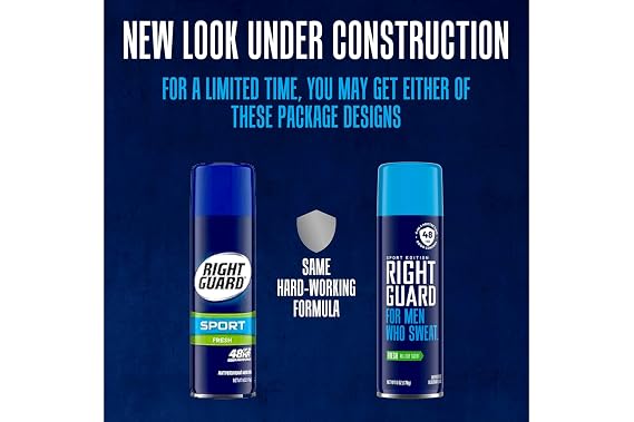 Right Guard Antiperspirant Spray, Sport Fresh 6 oz(Pack Of 6)