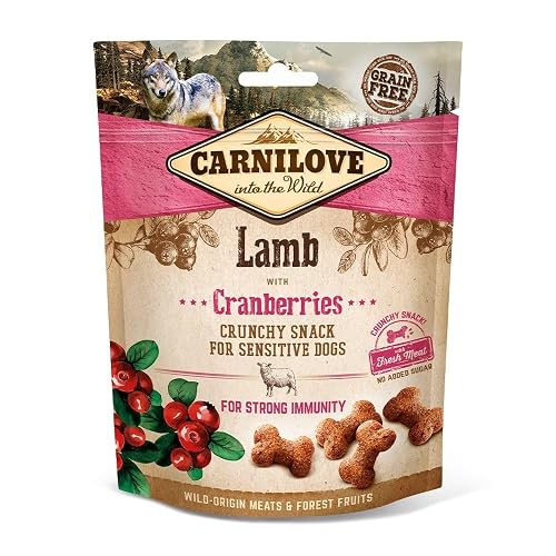Carnilove Carnilove Crunchy Snack Lamb & Cranberries, Premios Para Perro, 200g - 200 gr