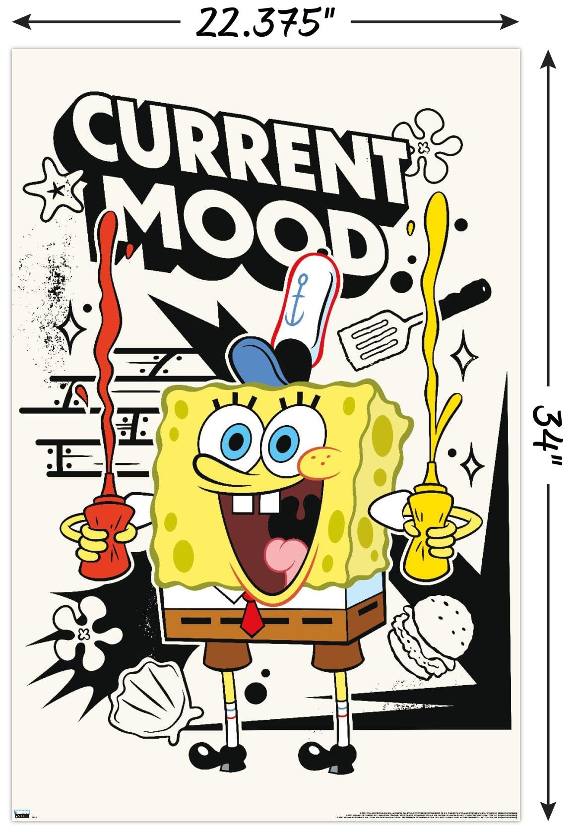 スポンジボブ : スポンジ・ボブ オンライン限定SpongeBob 額装 アート