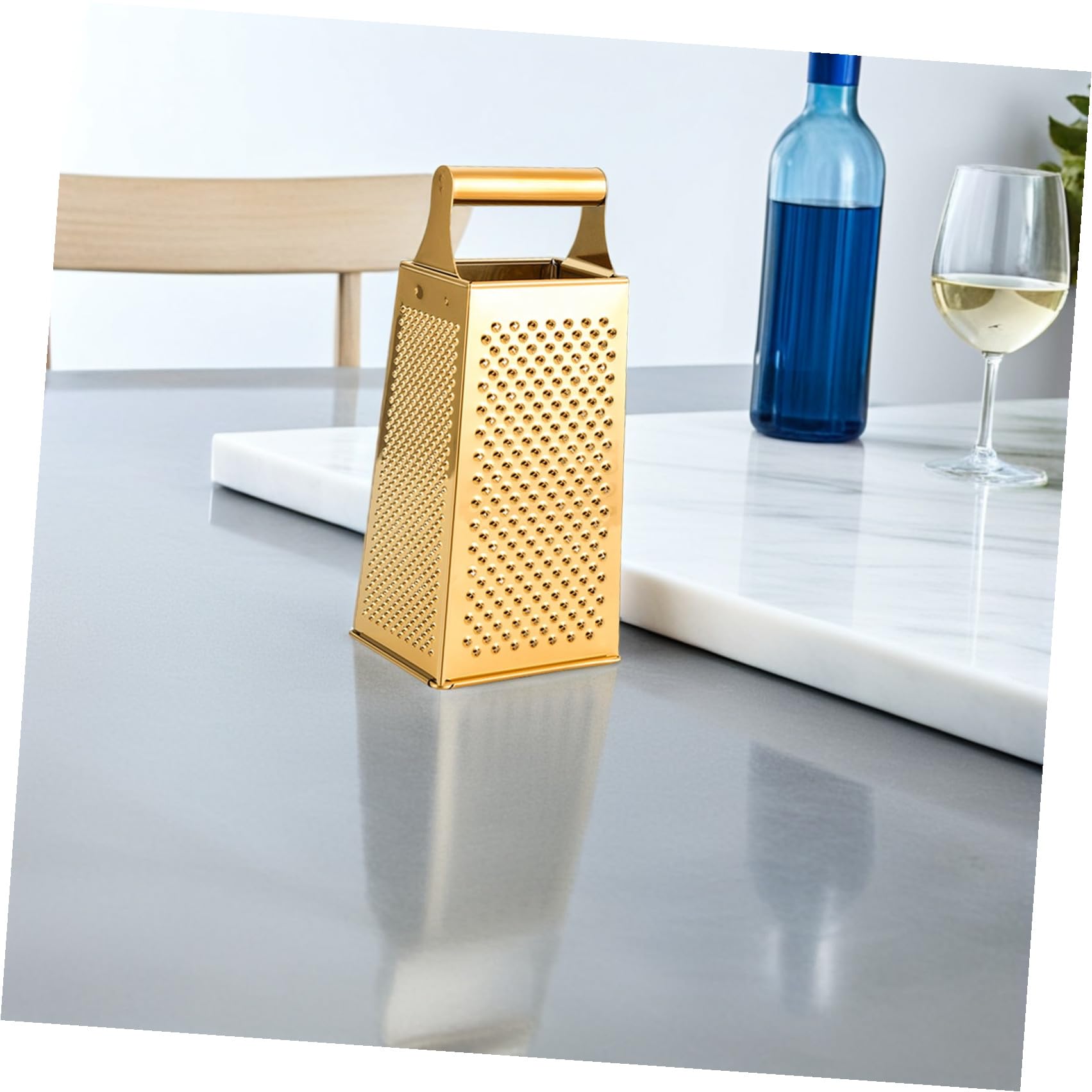 ABOOFAN Multi Acciaio Inossidabile Utensile per Verdure Lati per Affettare Grattugiare Cucina e Preparazioni