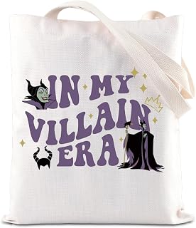 FOTAP Evil Queen Tote Bag - Villain Queen Gift for Halloween Party