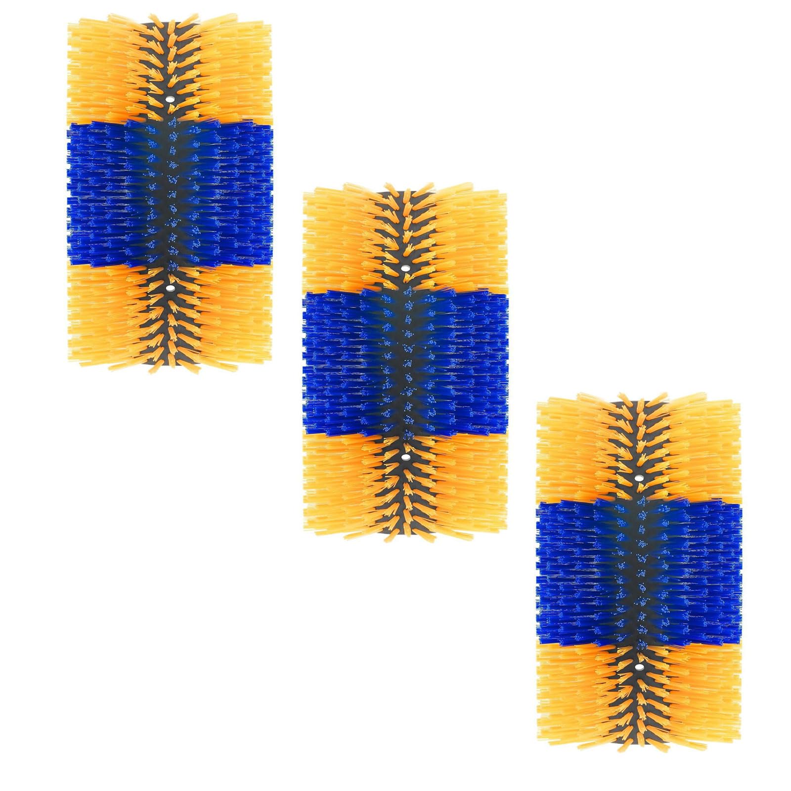 4pcs Cepillo para rascar ganado,Rascador Grande ,raspador semicircular Cepillos de masaje ,alivia la picazón,Resistentes y Fáciles de Instalar,Para Caballos,Cabras,Ganado Vacuno Y Vacas