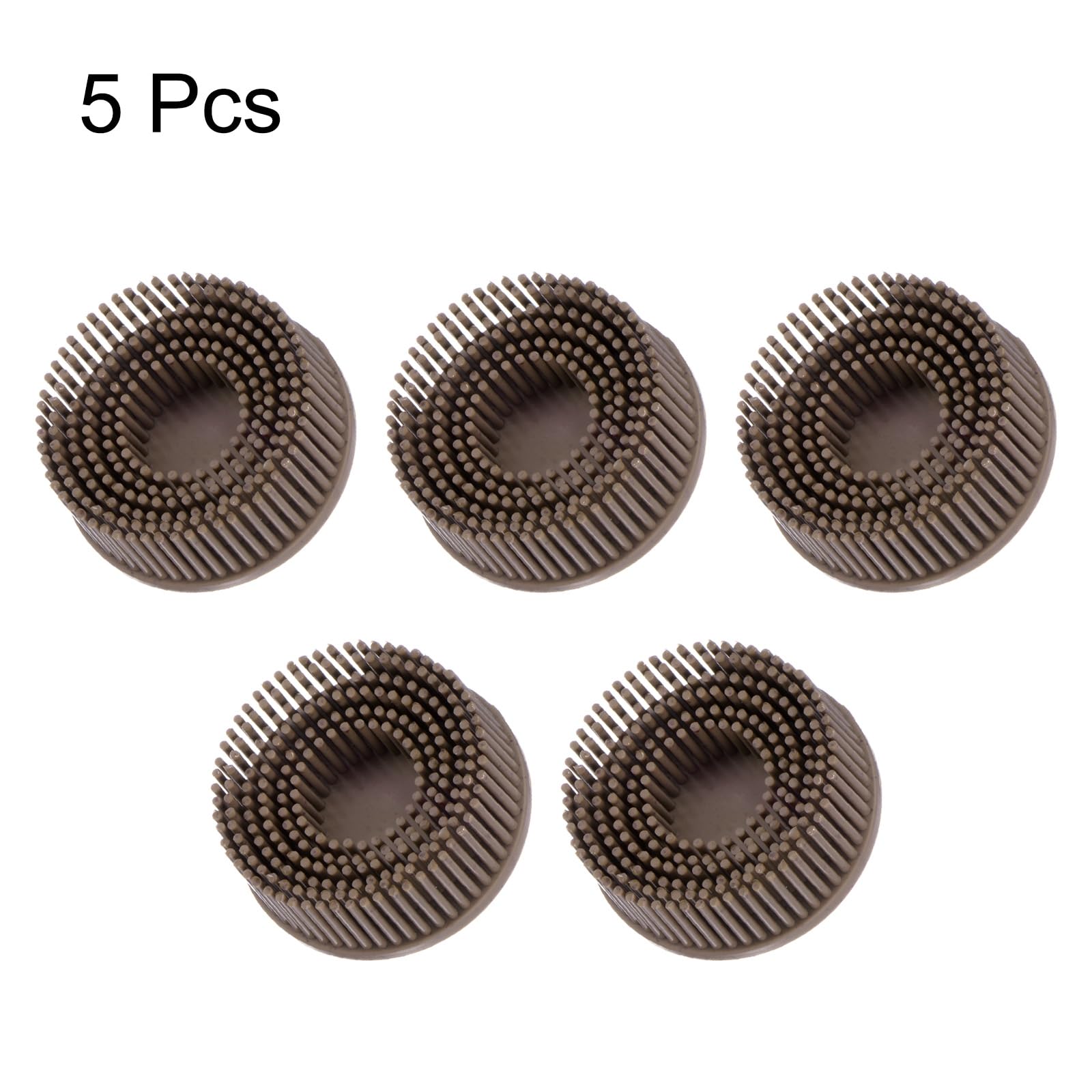 Lot De 4 Disques à Poils 5,1cm Grain 50 - Brosse Ébavurage Pour Outils Rotatifs & Perceuses