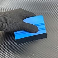 Vista 5 de Kit de herramientas de instalación de película de tintado de vidrio auto CARTINTS con pluma de liberación de aire, espátula de fieltro, cuchillo
