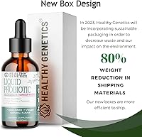 Vista 6 de Probióticos líquidos para mujeres, hombres y niños Prebióticos + jengibre + probióticos para la salud digestiva Probiótico Acidophilus Sin