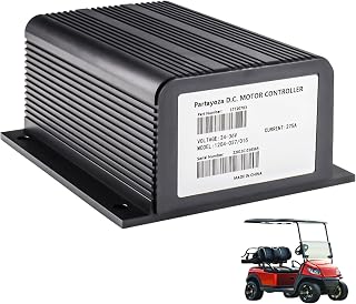 1204-027 Speed Controller 36V 275amp 0-5KΩReplace Curtis 1204/1204027/1204M-4201/1204-032 DC Series Motor Controller Compatible with EZGO Golf Cart
