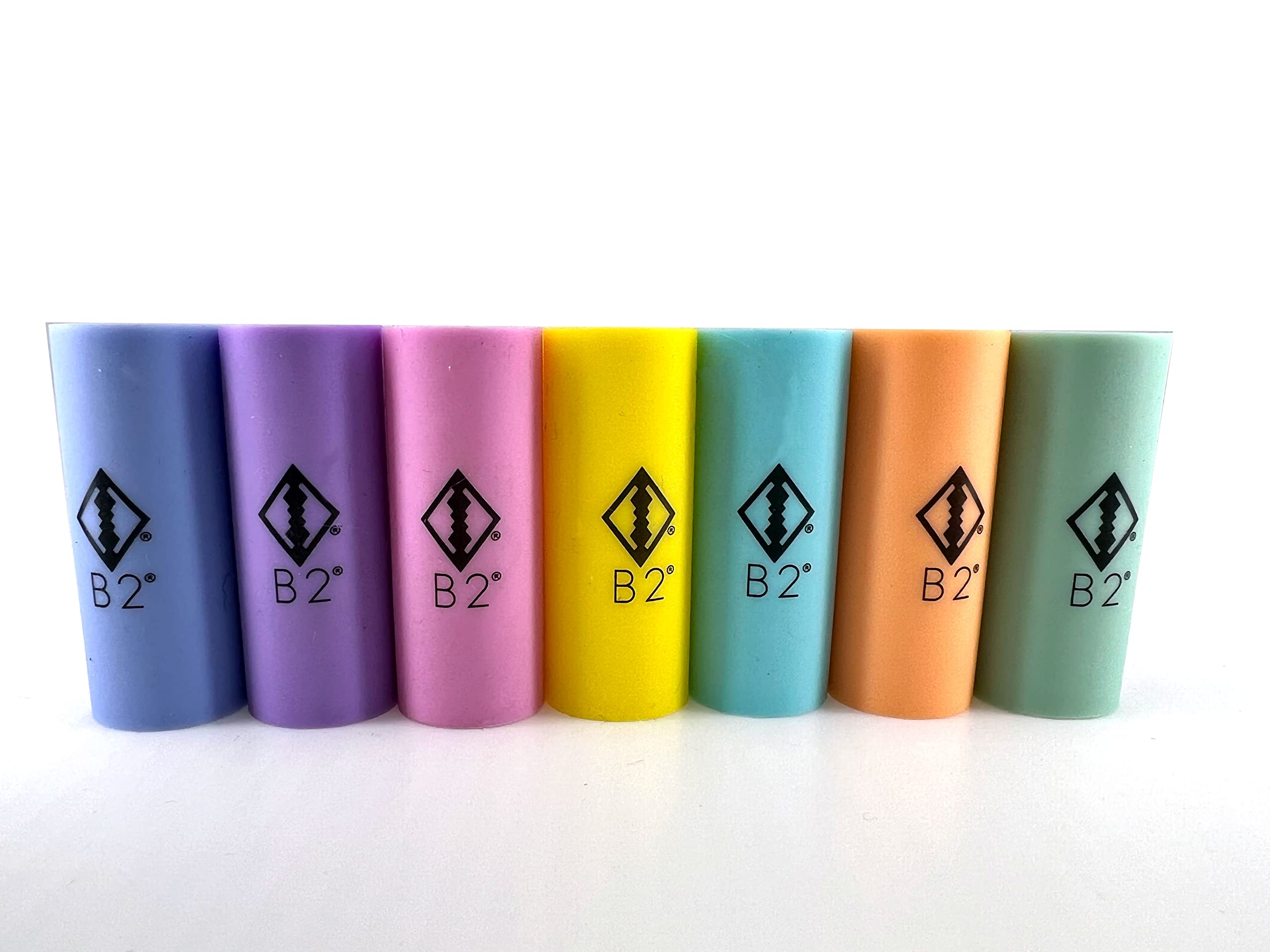 B2 Hookah Mouth Tips - Silicone Hookah Mouth Tips - Shisha Mouth Tips - Large Diameter - No