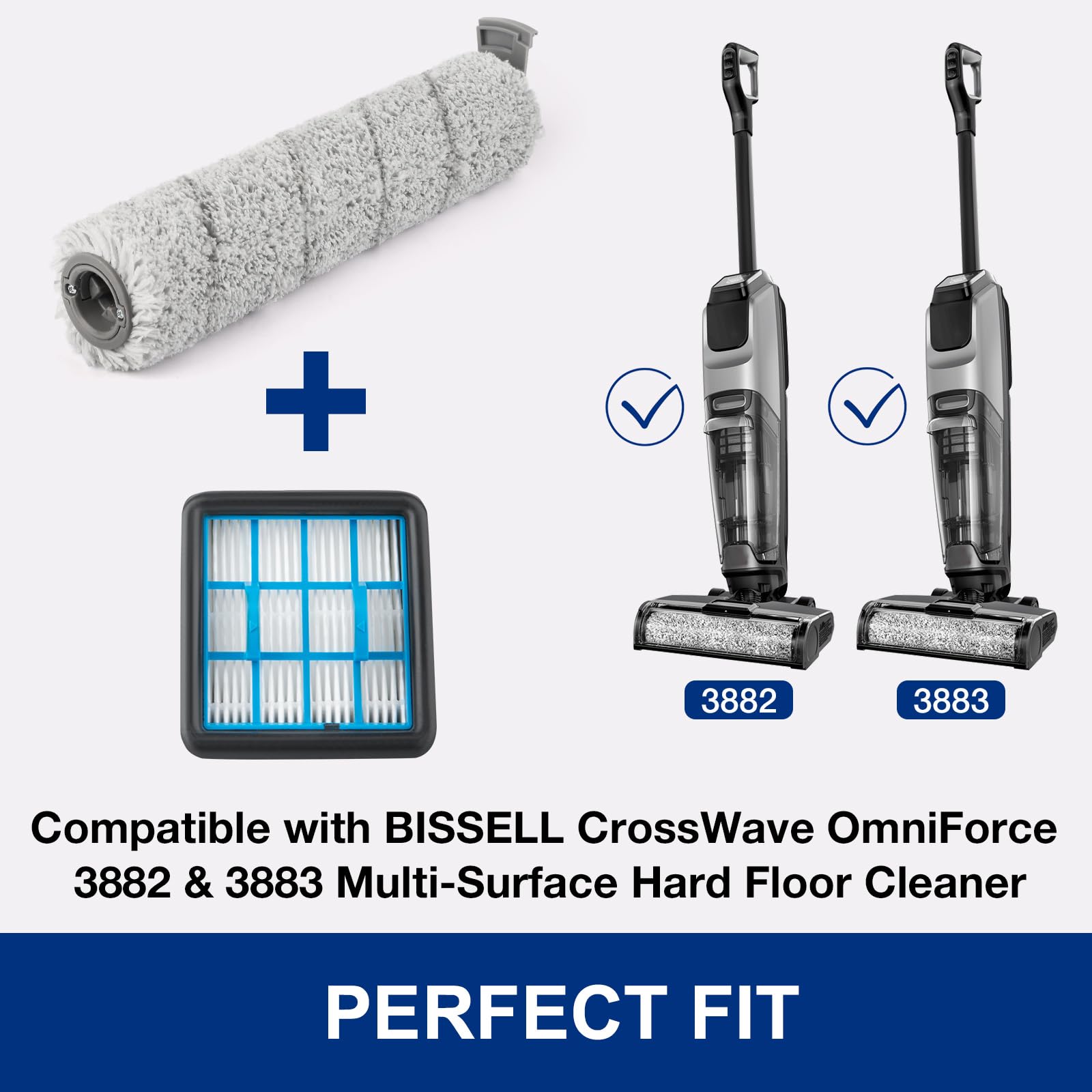 Bissell Crosswave Replacement Parts - 3882 Kit -2
