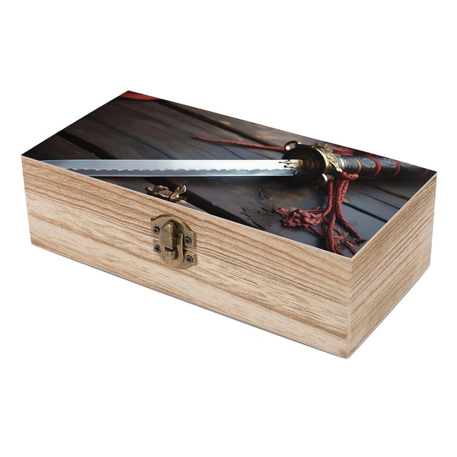 テガミバチ 浅田弘幸 WINSOR & NEWTON ASADA BOX Amazon.com: QWJKM Japan Samurai Sword Wooden Storage Box