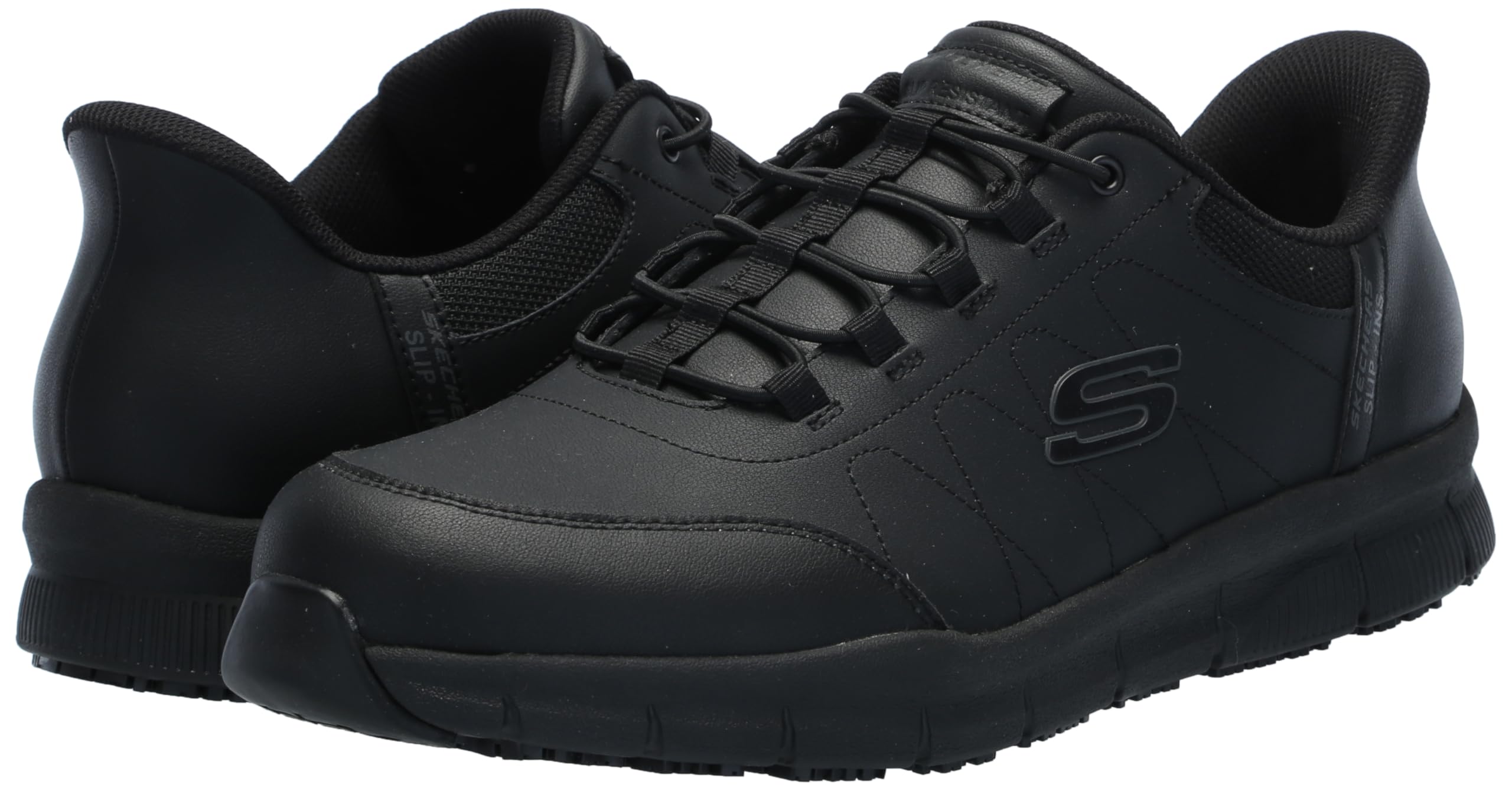 Skechers Męskie darmowe majtki Ins Nampa-Knotly Bungee Athletic SR, męskie buty do jedzenia