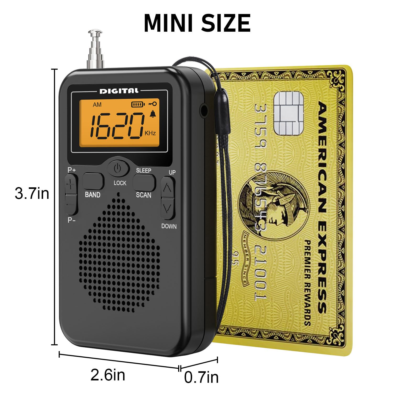 Radio Portatile Tendak FM/AM/SW - Piccola E Compatta Con Timer E Supporto - Foto 13