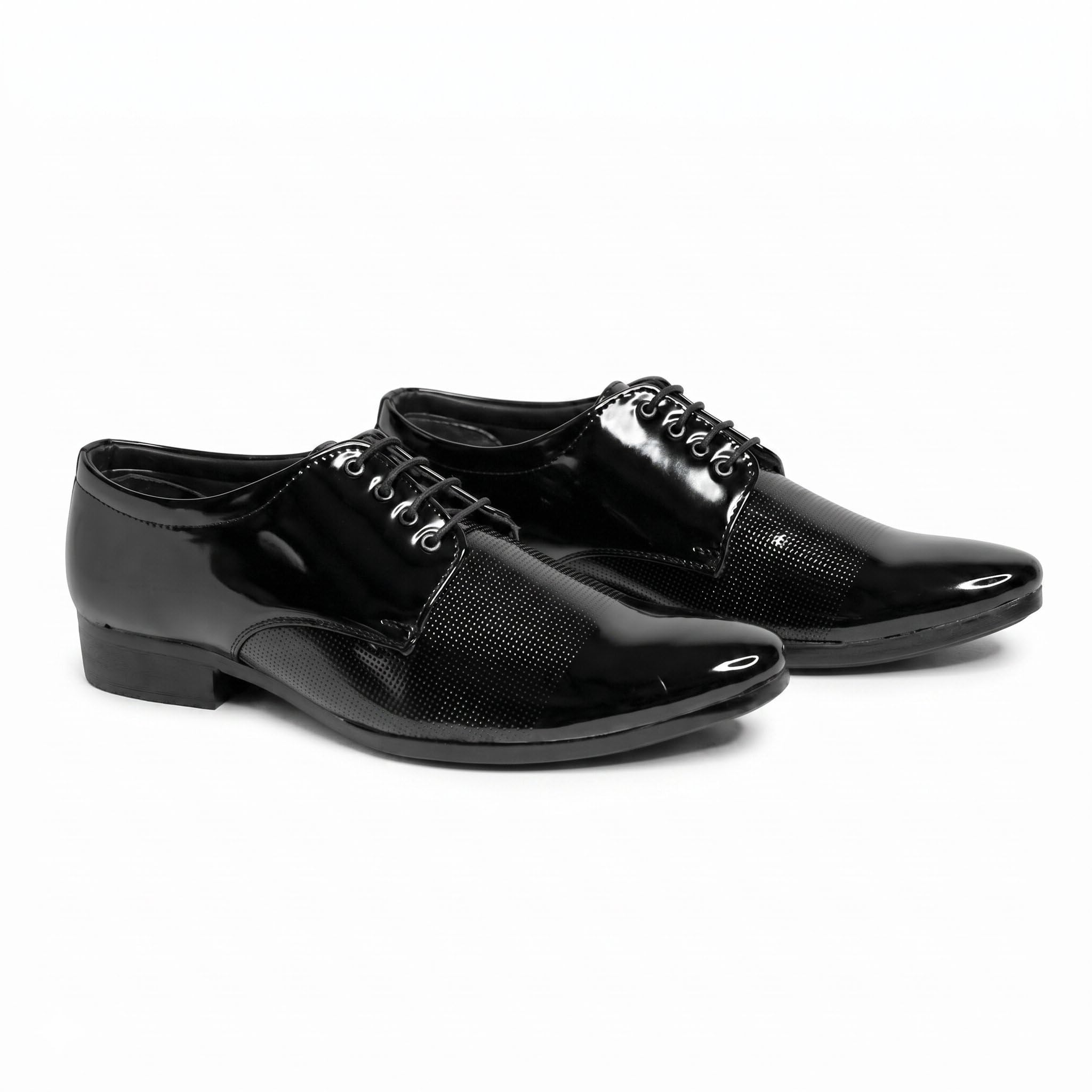 Men's Rich Quality|Decent Look|Comfortable Patent Leather Lace up Formal Shoe-picture-51