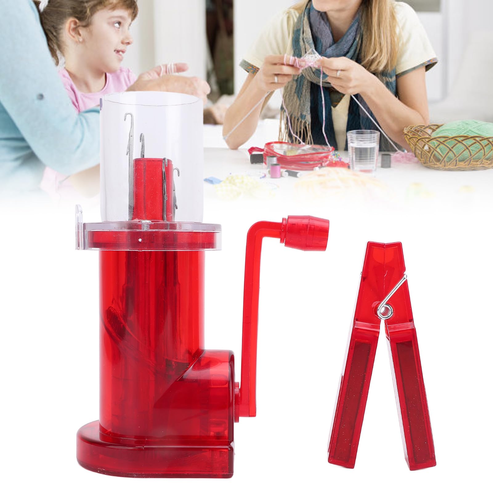 Macchina Per Maglieria Manuale - Telaio Per Tessitura Braccialetti Fai Da Te - Portatile - Foto 5