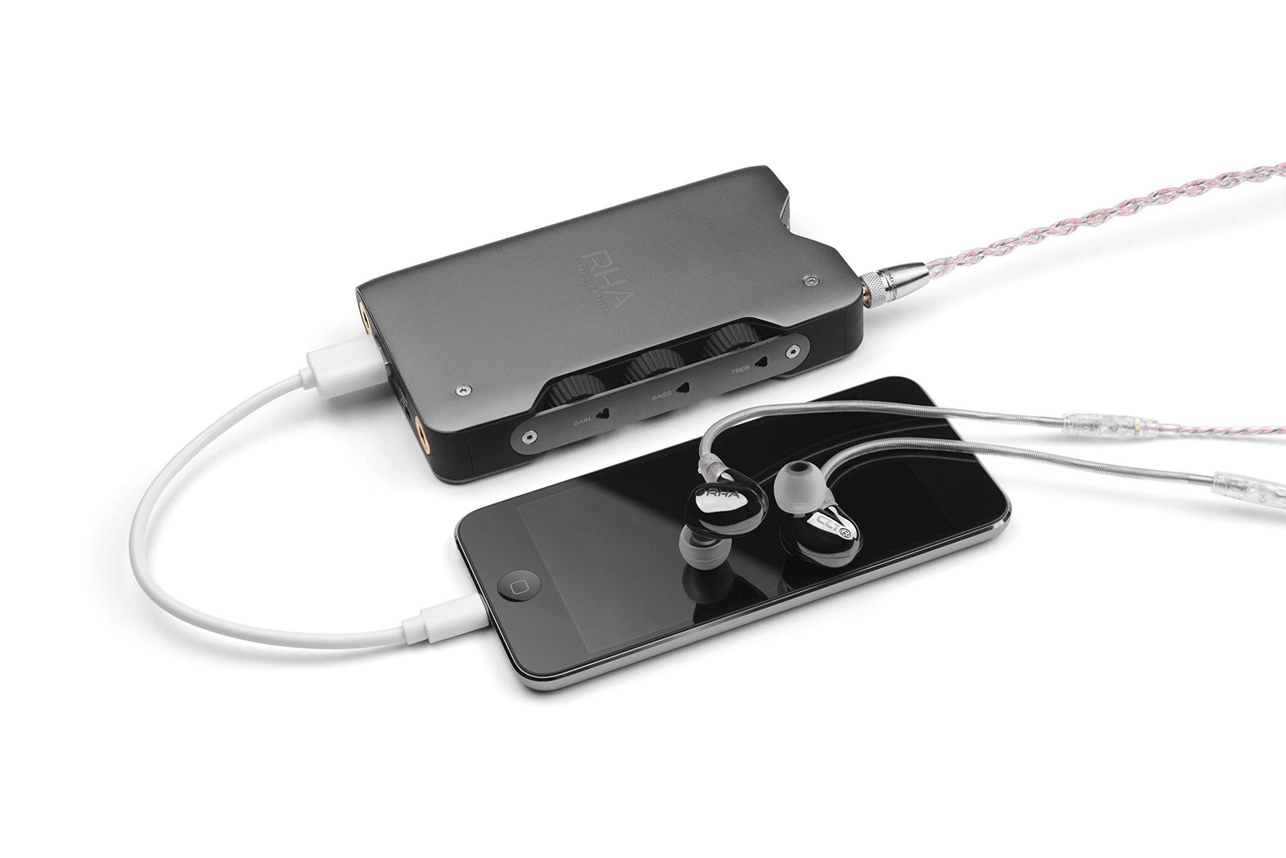 RHA Earphones In-Ear Headphone with Dynamic & Ceramic Transducers  