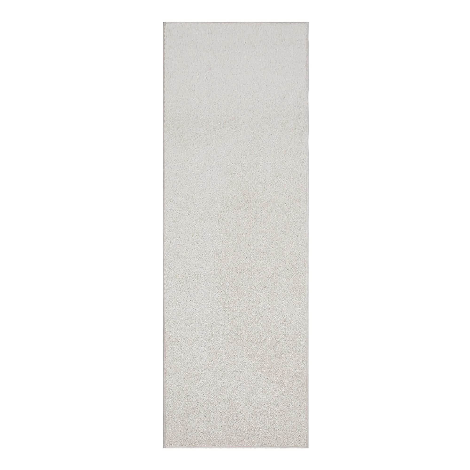 Furnish my Place Modern Plush Solid Color Rug - Off White, 3' x 8', Pet and Kids Friendly Rug. Made in USA, Runner, Area Rugs Great for Kids, Pets, Event, Wedding