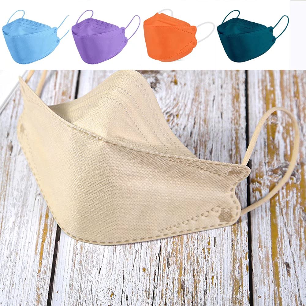 Amazon.com: YIGIRL 50 PCS KF94 Masks 4-Ply Breathable 3D Fàce Mẵsk